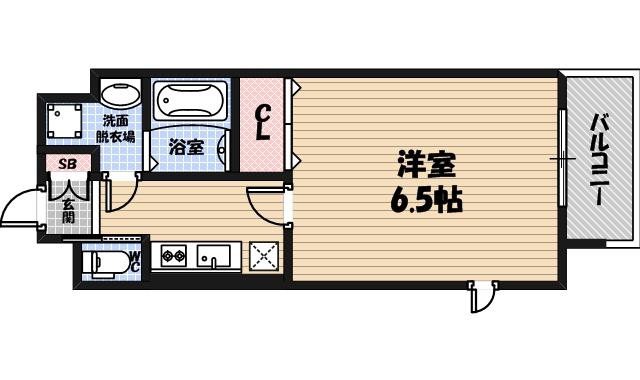 RITZ COURTの間取り