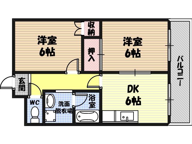メゾン ソフィールの間取り