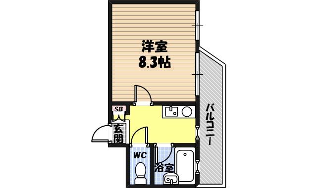 アメニティハイムの間取り