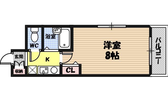 メゾンピーターパンの間取り