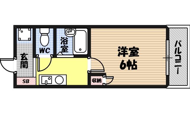エムロード都島の間取り