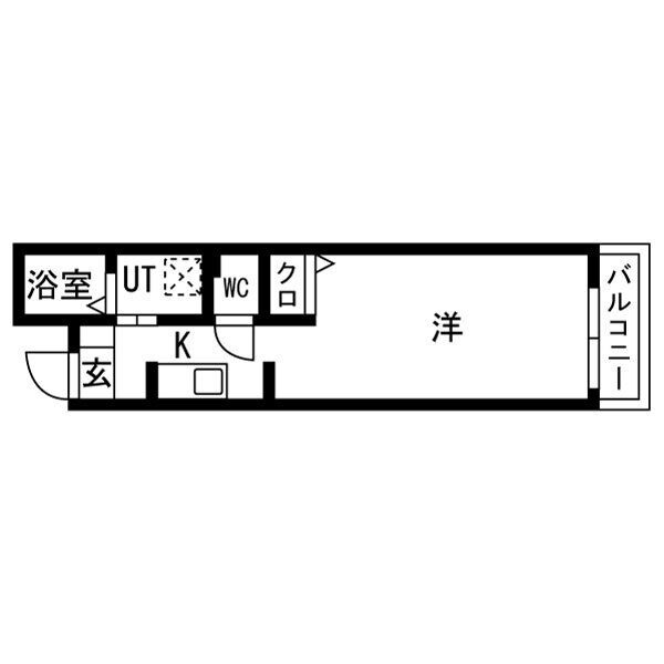 橋東詰町の完工年月(2026年1月)築の賃貸マンションの間取り