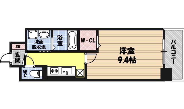 アルモニー都島内代の間取り