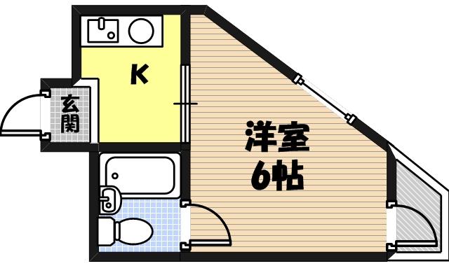 サンプラザ京橋の間取り