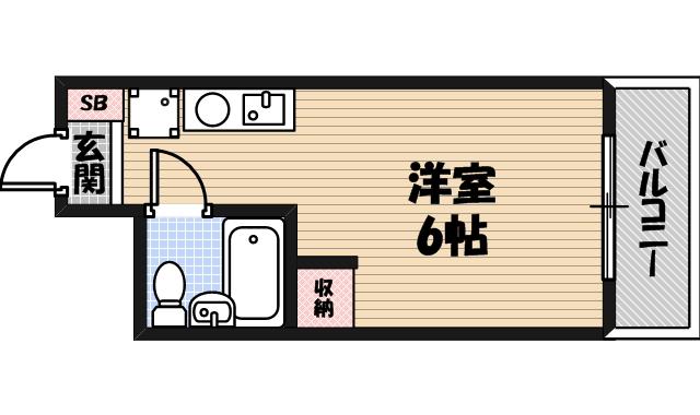 グレースハイツ野江の間取り