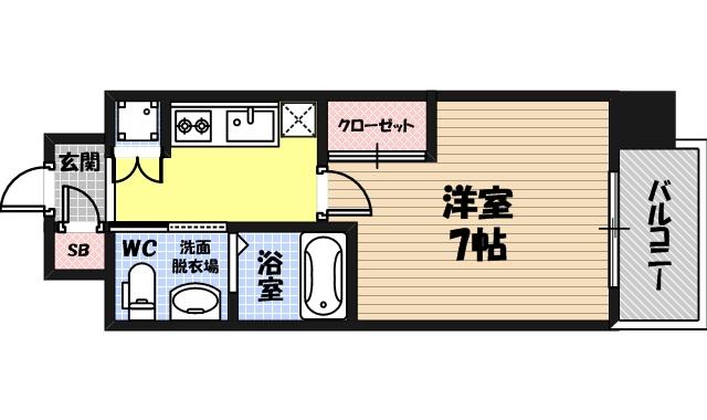 ファーストフィオーレ京橋パークフロントの間取り