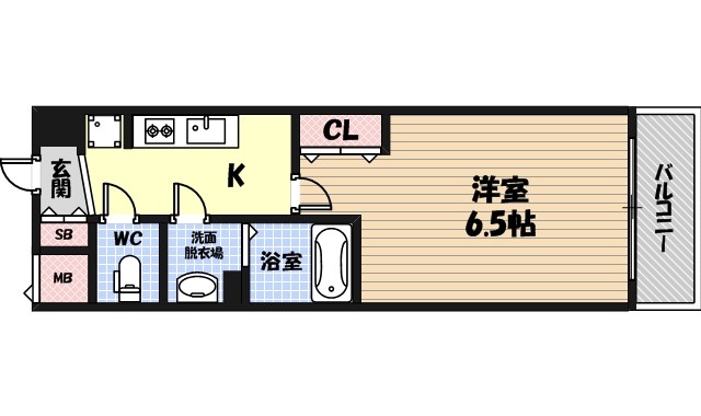 ララプレイス京橋シティオスの間取り