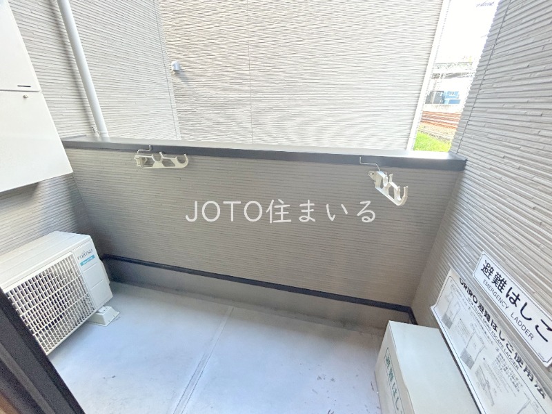 12/28 バルコニー