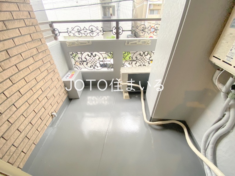 12/25 バルコニー