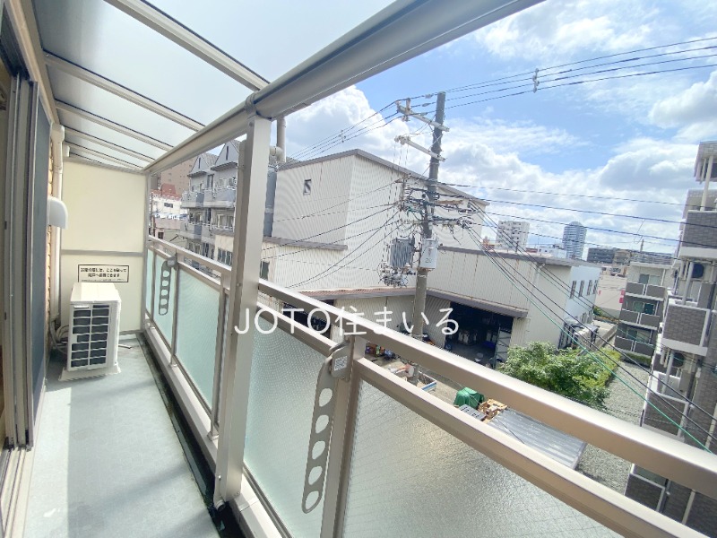 12/25 バルコニー