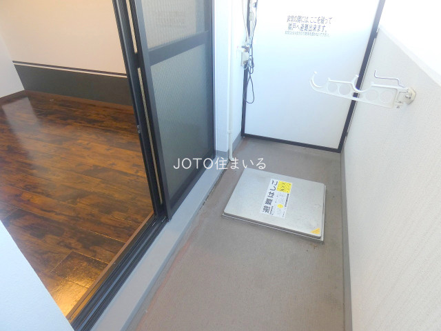 12/25 バルコニー