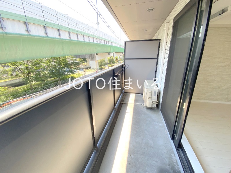 12/25 バルコニー