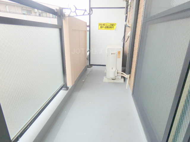 12/25 バルコニー