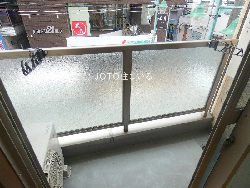 12/25 バルコニー