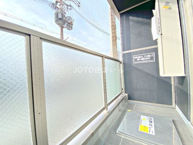 12/25 バルコニー