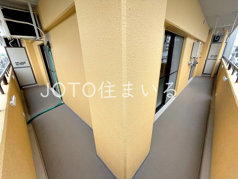 12/25 バルコニー