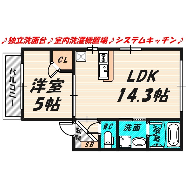 KTIレジデンス千林の間取り