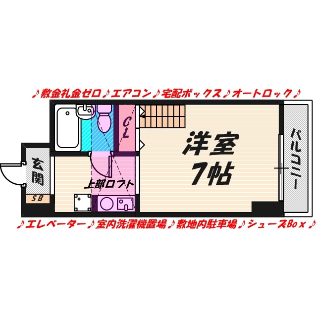 レジデンス関目の間取り