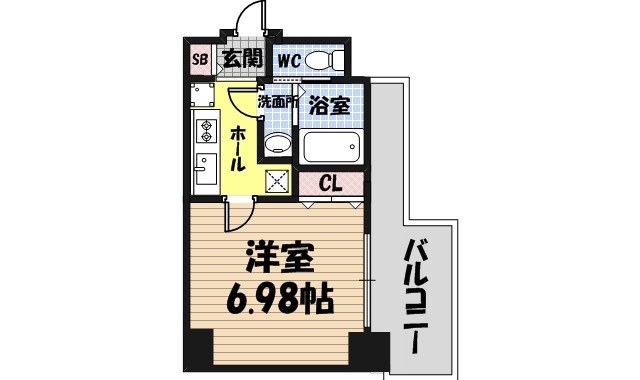 Quintet JOTONOEの間取り