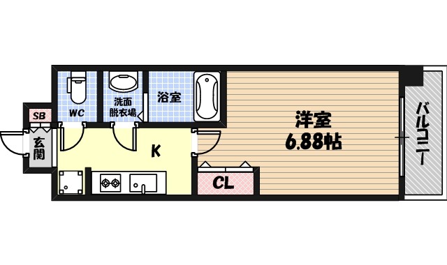 Quintet JOTONOEの間取り