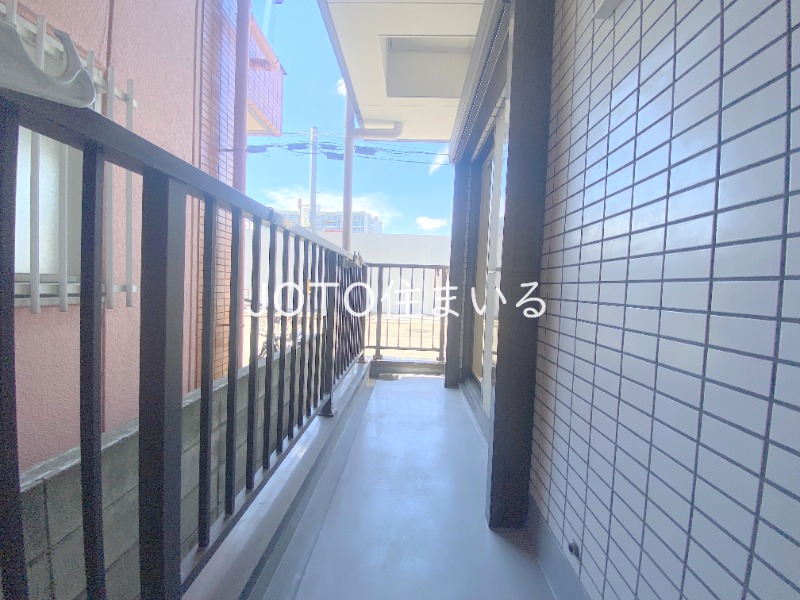 12/27 バルコニー