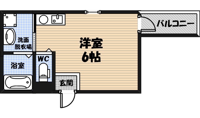 K&A鴫野西の間取り