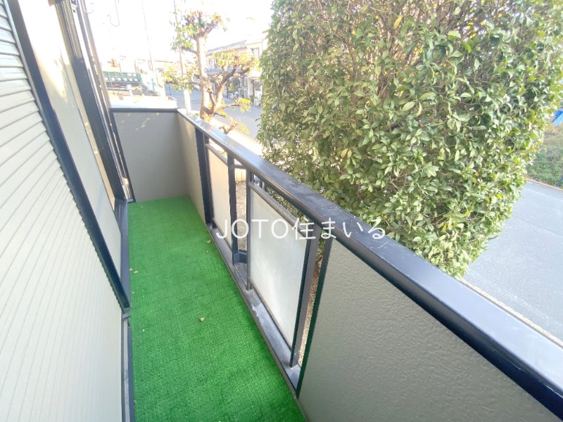 12/25 バルコニー