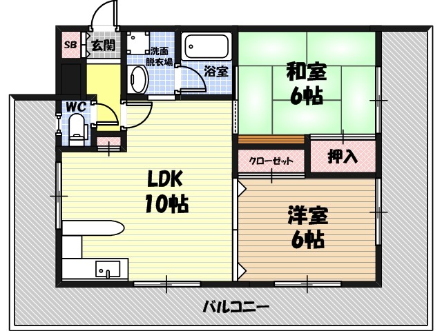 サントリーノ迎賓館の間取り