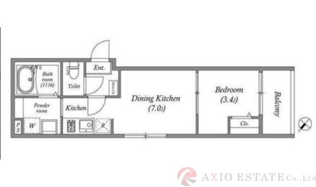 フェリスカーサ・ミオトーヤの間取り