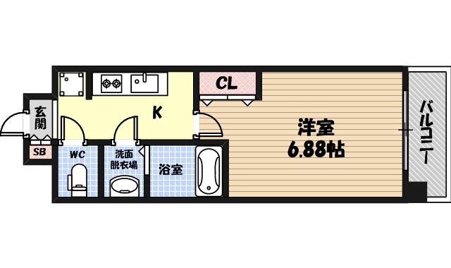 Quintet JOTONOEの間取り