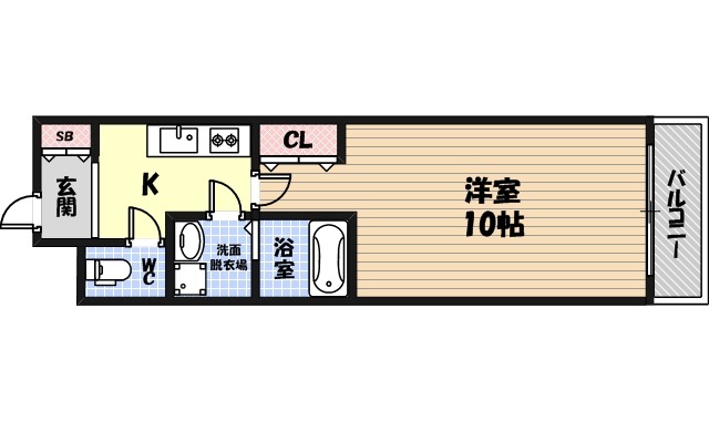 CASA徳庵の間取り