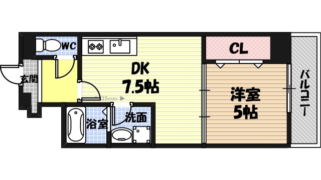 エレガンス レイヴの間取り