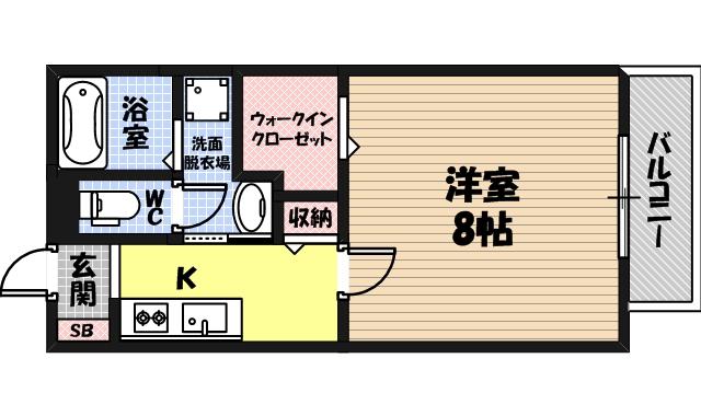 PMA野江の間取り