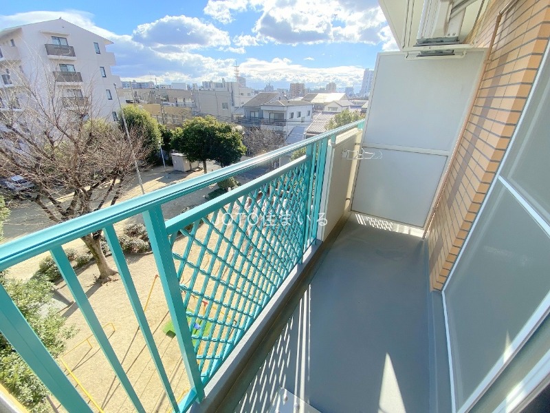 12/25 バルコニー