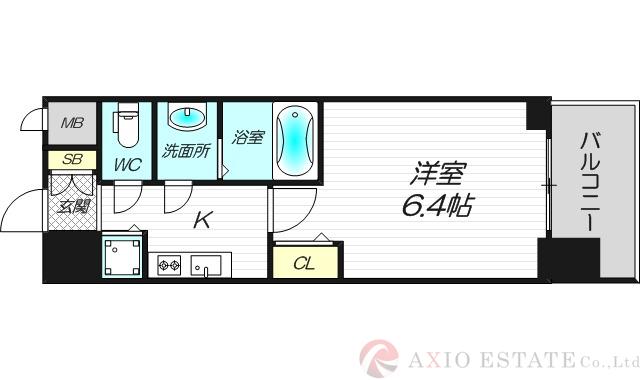 ララプレイス新大阪LDの間取り