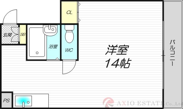 サンロイヤル柴島パート2の間取り