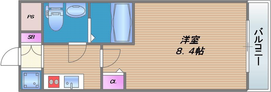M’プラザ玉造の間取り