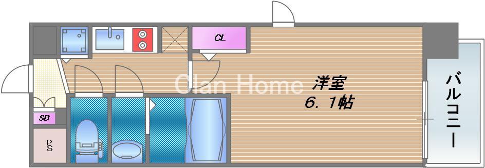 W-STYLE大阪城南の間取り