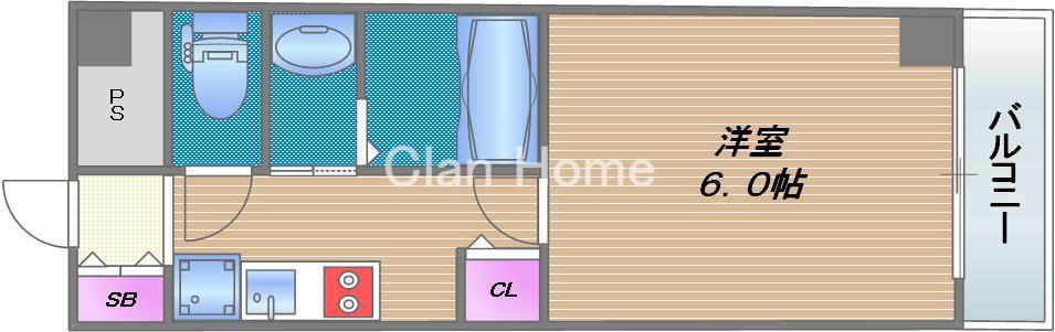 グランパシフィック新今里の間取り