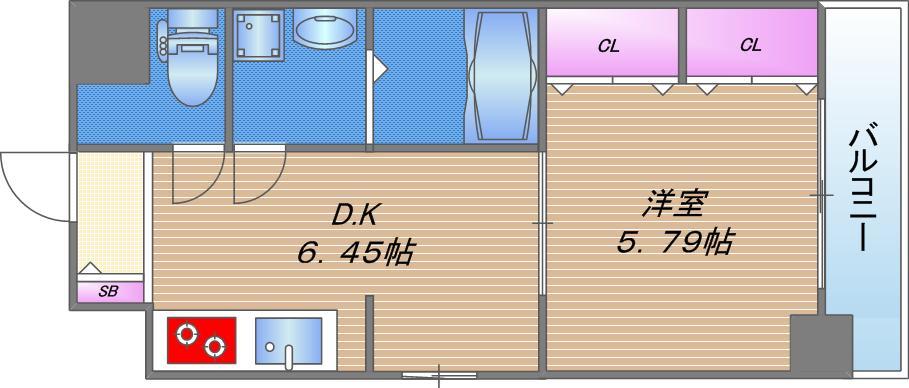 グランシャイニーの間取り
