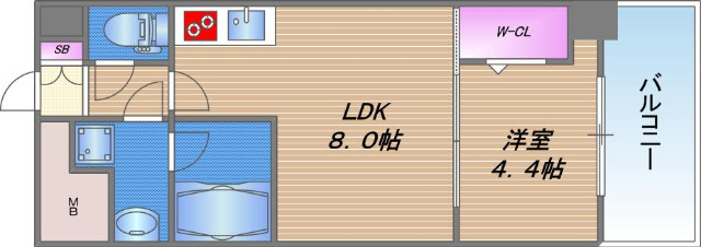 アーバネックス真田山の間取り