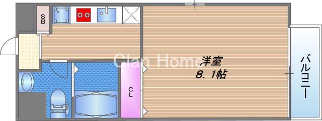 ウインズコート今福西の間取り