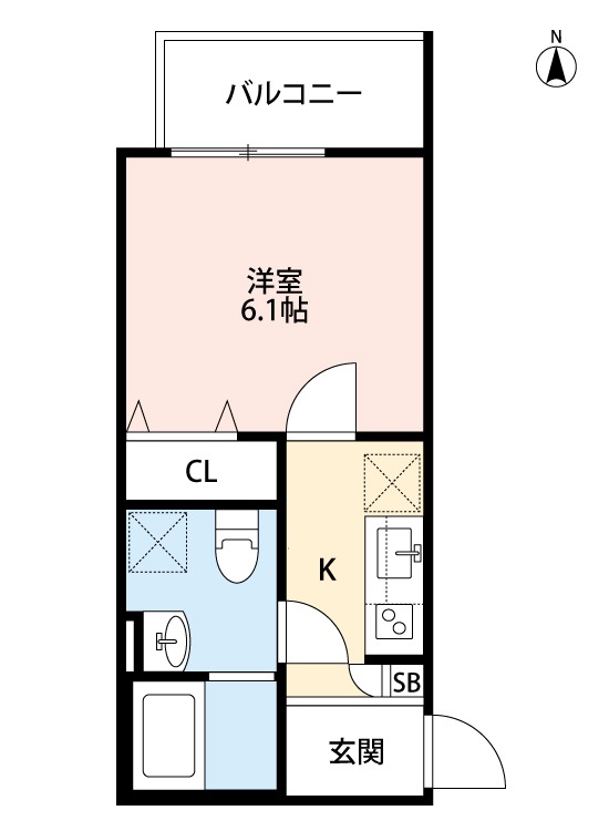 リサージュの間取り