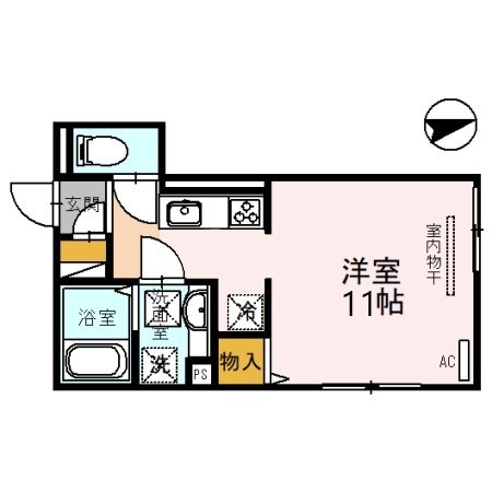 アヴェルラ京橋の間取り