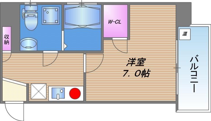 セレニテ日本橋ESTの間取り
