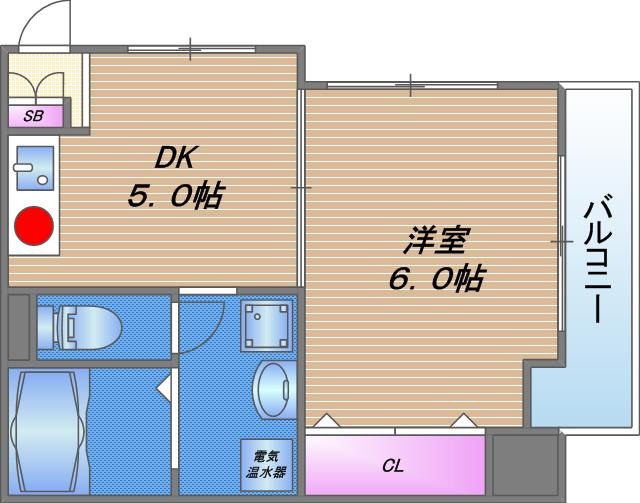 インフィルドⅡの間取り