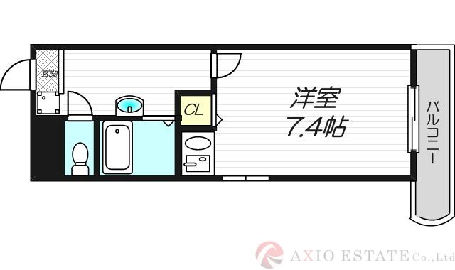 フローライト新大阪の間取り