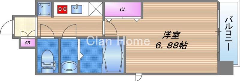 Quintet JOTONOE(旧:サムティ城東野江レジデンの間取り