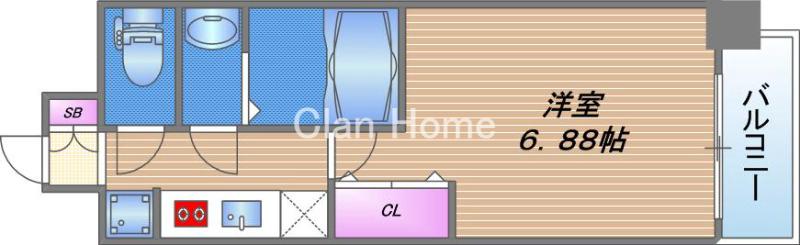 Quintet JOTONOE(旧:サムティ城東野江レジデンの間取り