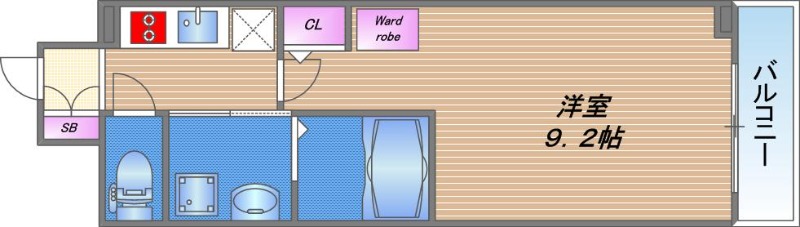 セイワパレス深江南の間取り
